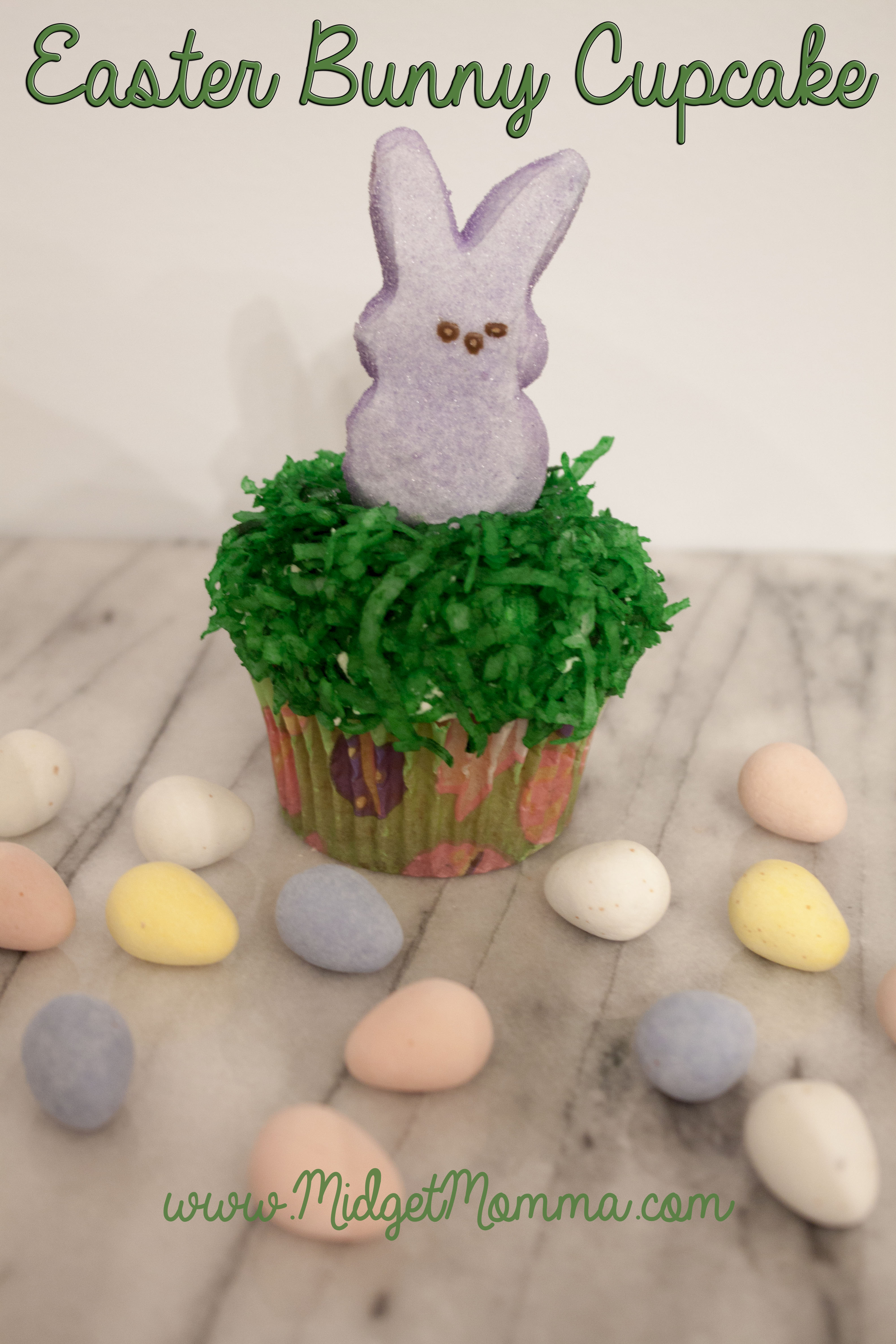 Easter Bunny Cupcakes
