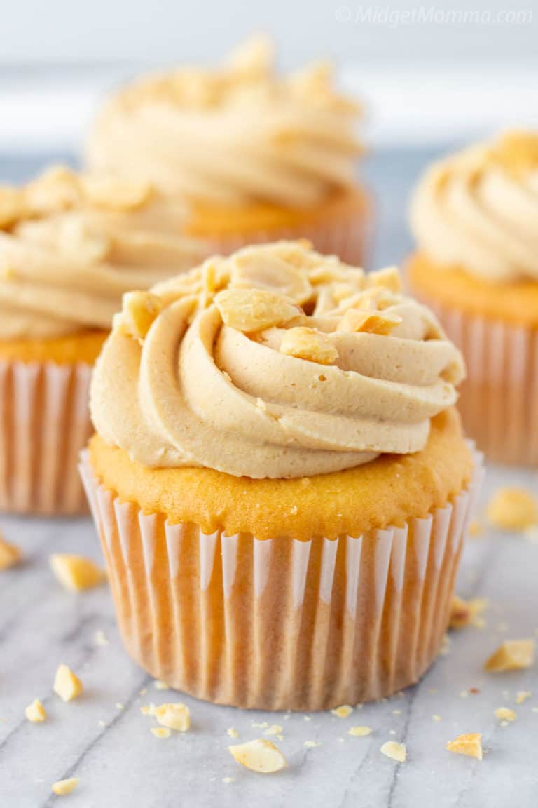 Peanut Butter Cupcakes Moist Delicious MidgetMomma