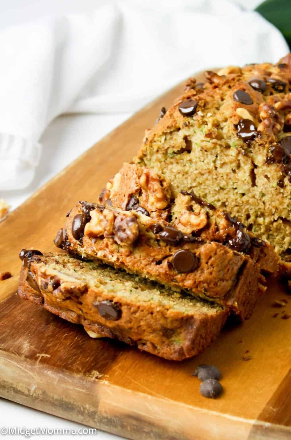 Chocolate Chip Zucchini Bread Recipe MidgetMomma