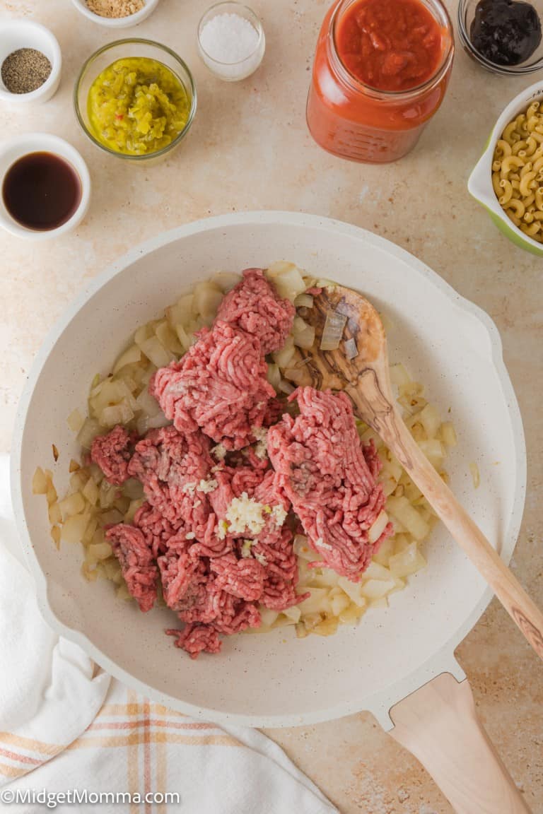 Homemade Hamburger Helper Cheeseburger Pasta Recipe