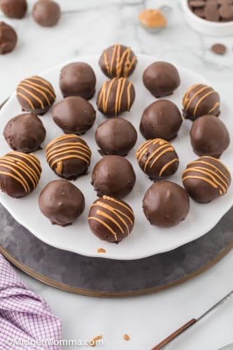 Chocolate Peanut Butter Balls • MidgetMomma