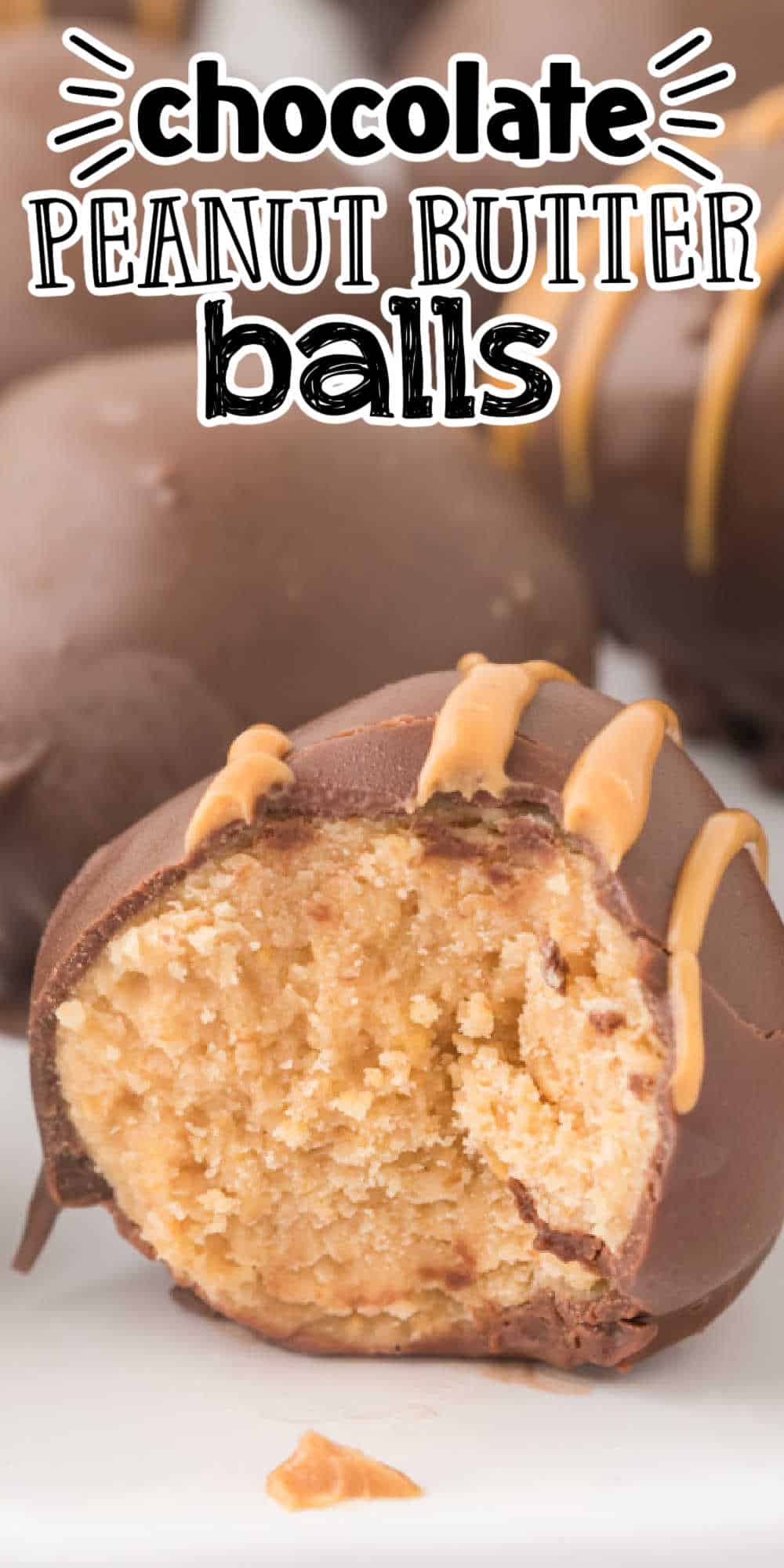 Chocolate Peanut Butter Balls • MidgetMomma