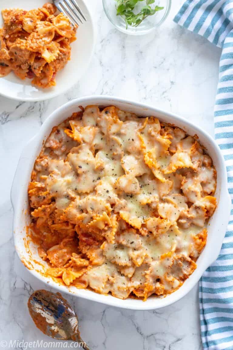 Easy Bow Tie Pasta Lasagna Recipe • Midgetmomma 1504