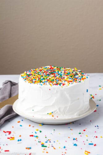 Easiest Ice cream Cake Recipe - ANY Flavor You want to make!