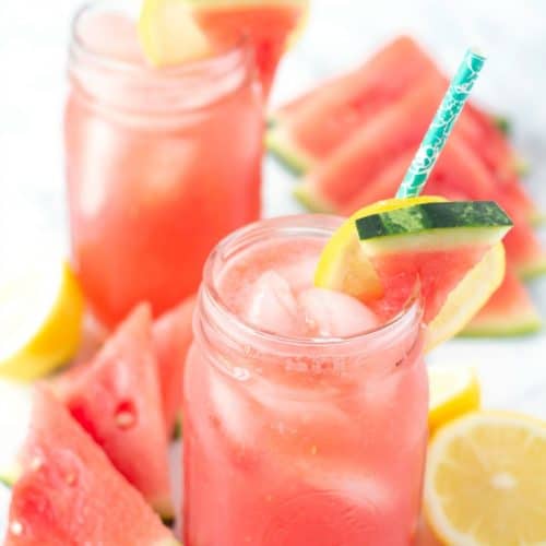 Delicious Pink Watermelon Lemonade Recipe Perfect For Summer 6384