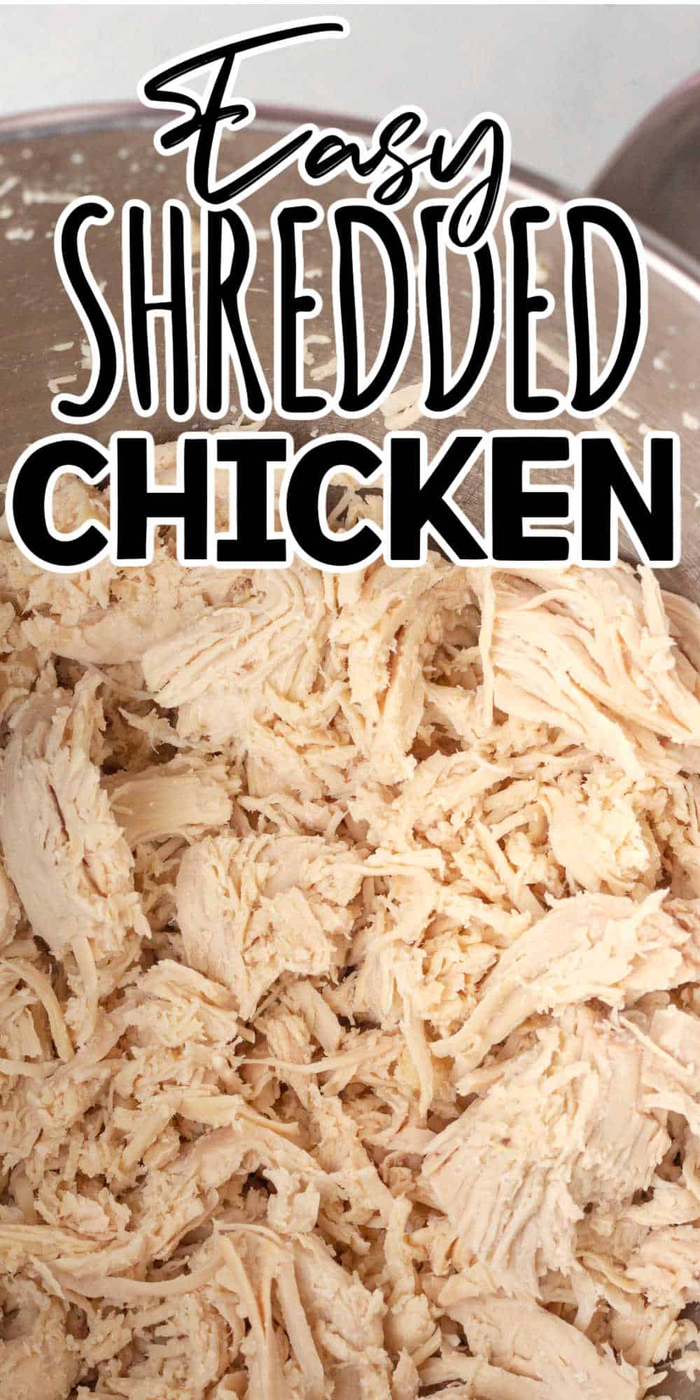 easiest way to cook and shred chicken