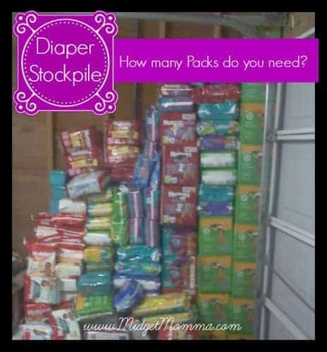 diaper stockpile checklist