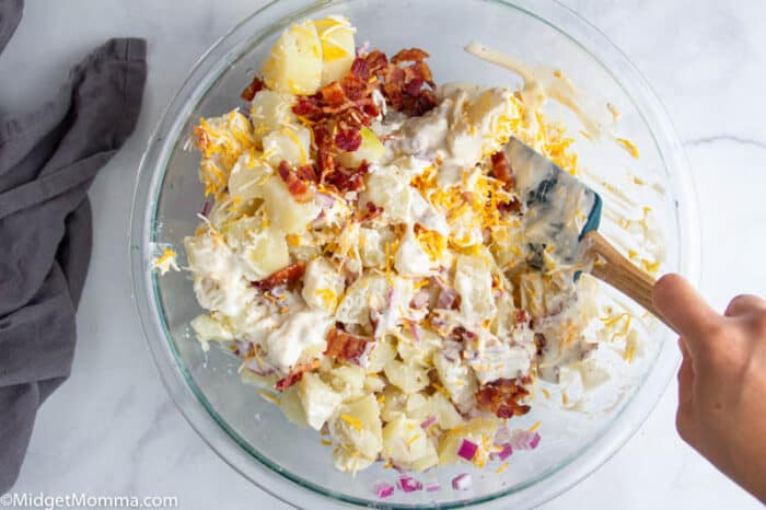 Loaded Bacon Ranch Potato Salad Recipe