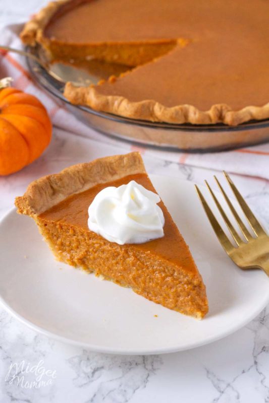 pumpkin pie recipe from scratch