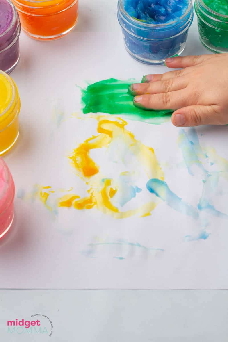 How to Make (Really Thick) Kids' Finger Paints