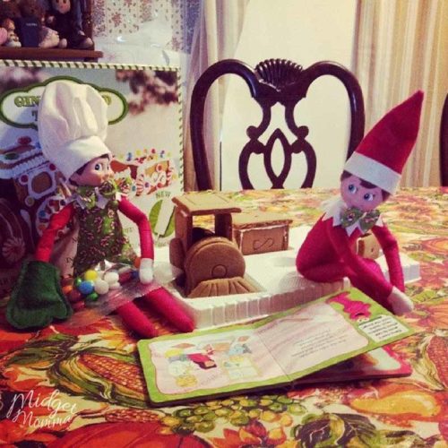 Quick Elf on the Shelf Ideas - Done in 5 Minutes or Less! • MidgetMomma