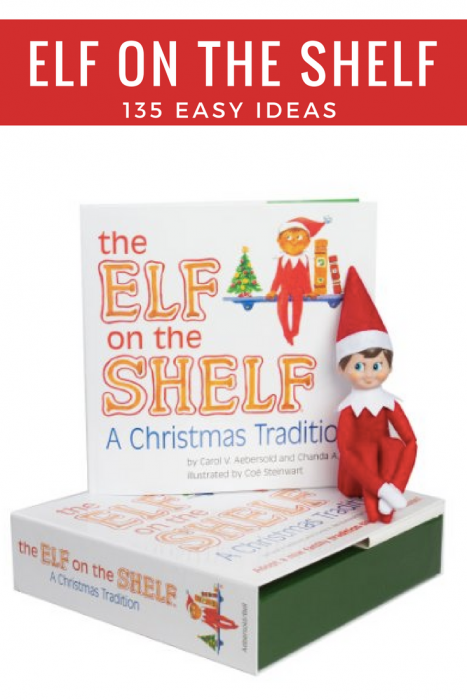 HUGE list of 135 Easy Elf on the Shelf Ideas that are ALL Fun