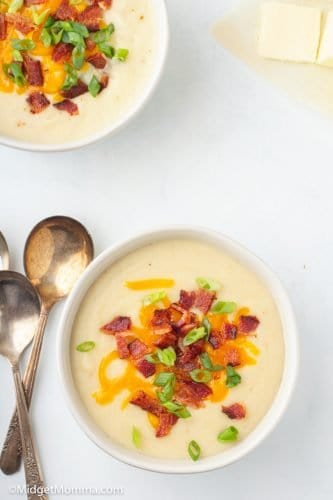 Loaded Baked Potato Soup Recipe (Easy to Make Soup!)