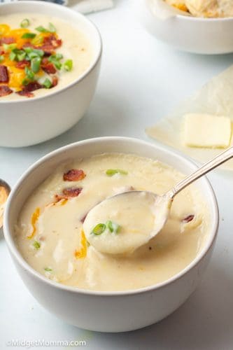 Loaded Baked Potato Soup Recipe (Easy to Make Soup!)