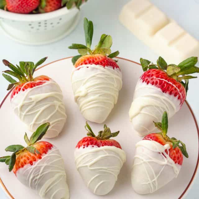 How to Make White Chocolate Covered Strawberries