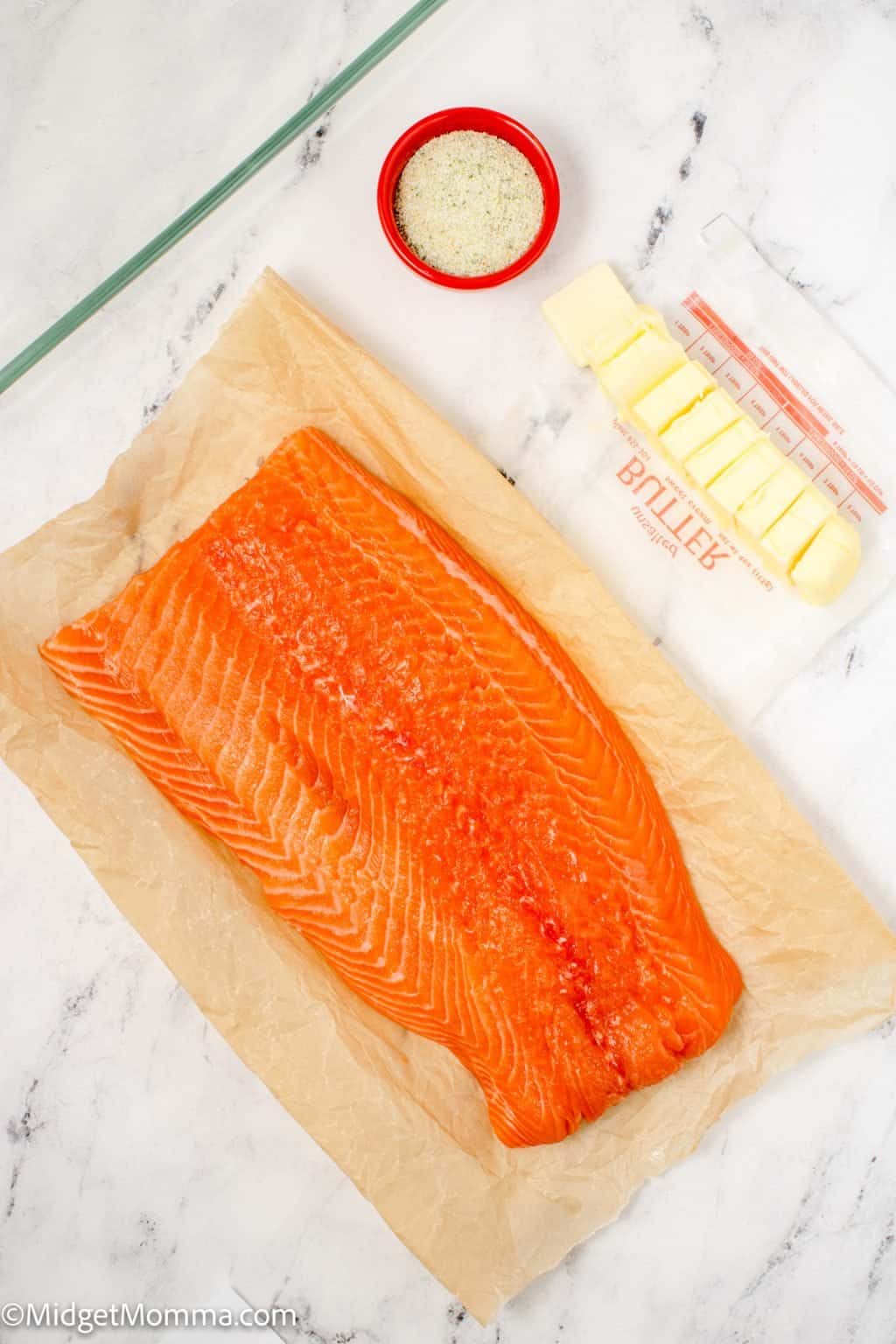 Easy Oven Baked Salmon Recipe - Just 3 ingredients!