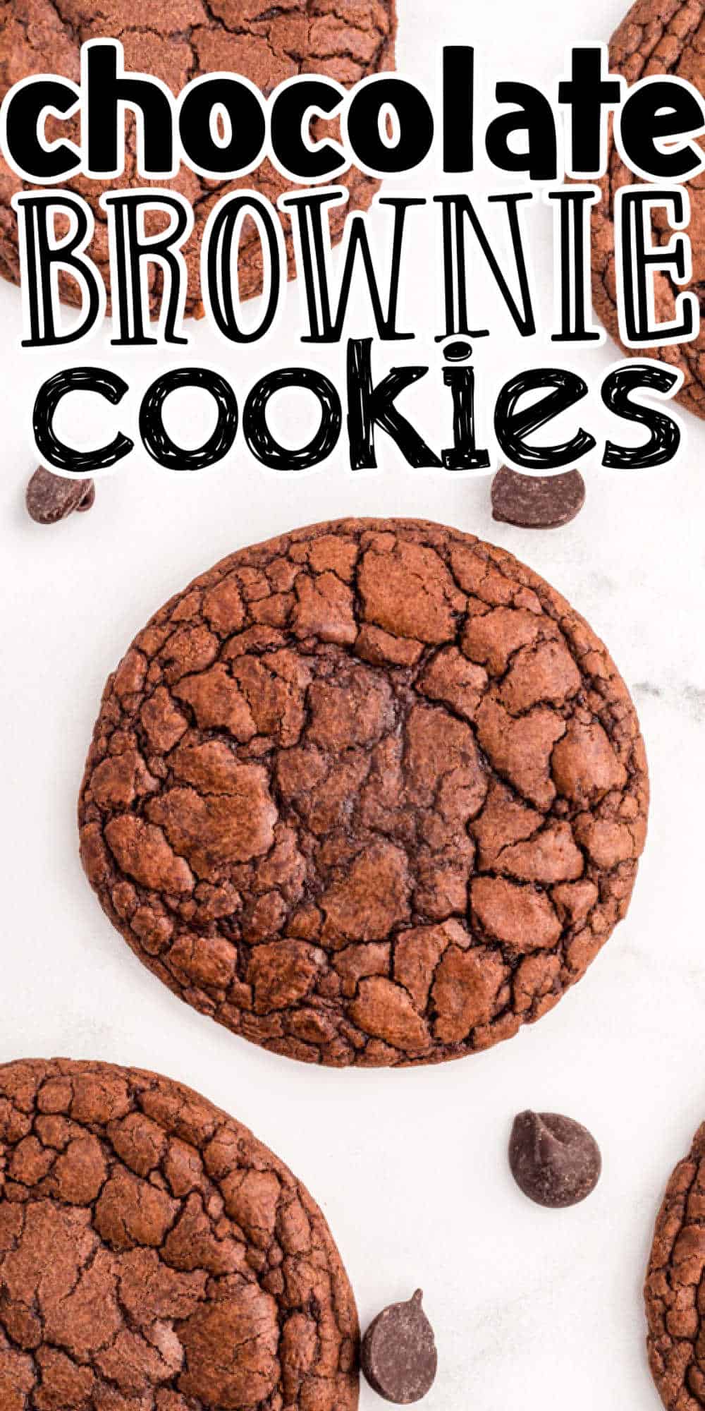 Soft, Chewy & Fudgy Brownie Cookies Recipe