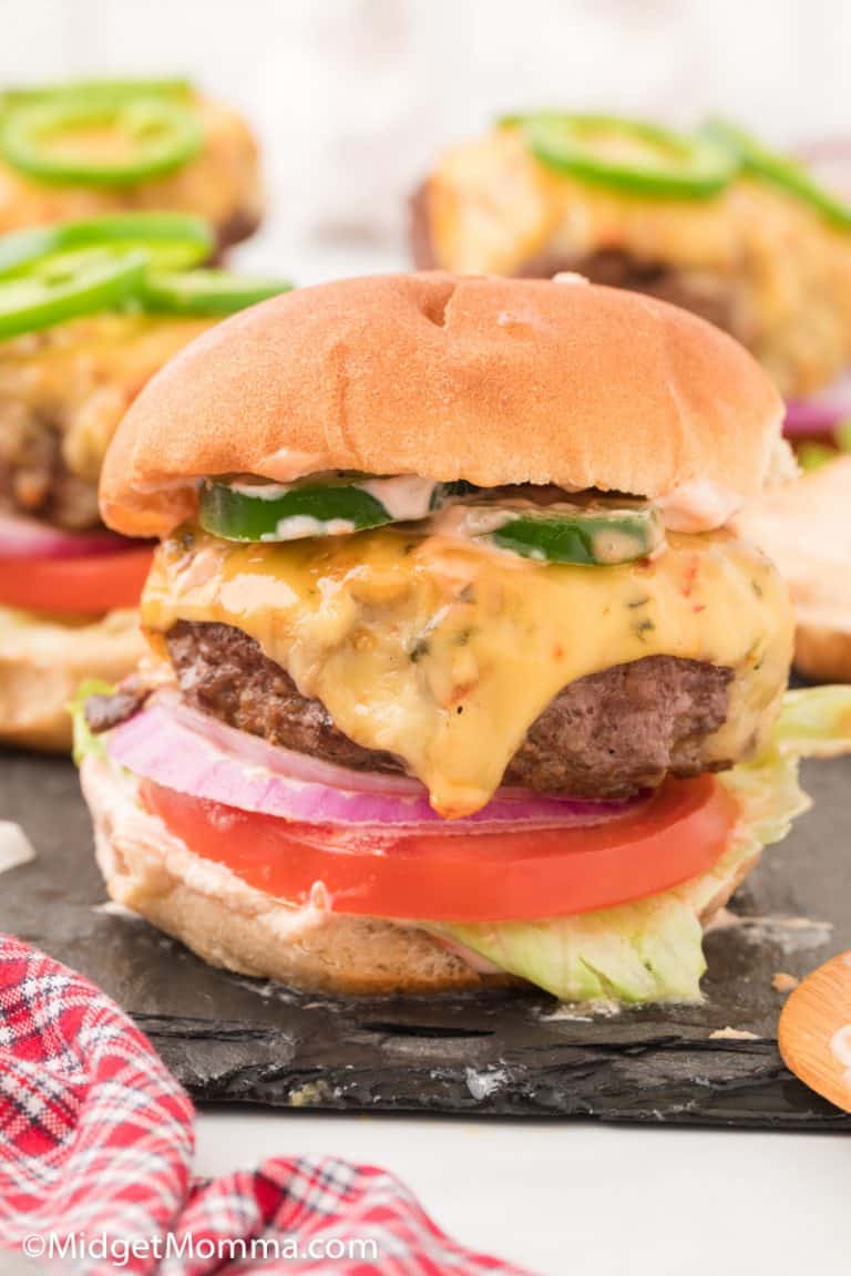 Juicy Jalapeno Jack Cheeseburger Recipe