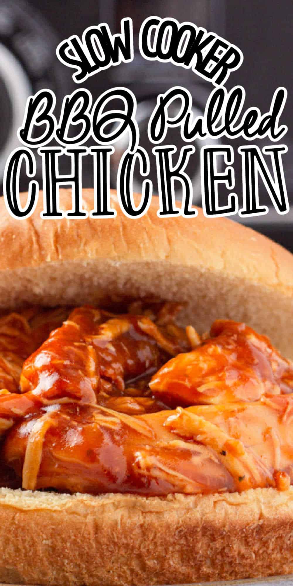 Slow Cooker Barbecue Pulled Chicken Recipe