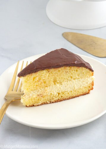 The Best Boston Cream Pie Recipe • Midgetmomma