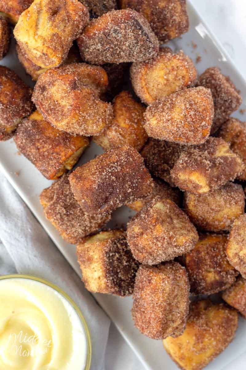 Auntie Anne's CopyCat Cinnamon Sugar Pretzel Bites • MidgetMomma