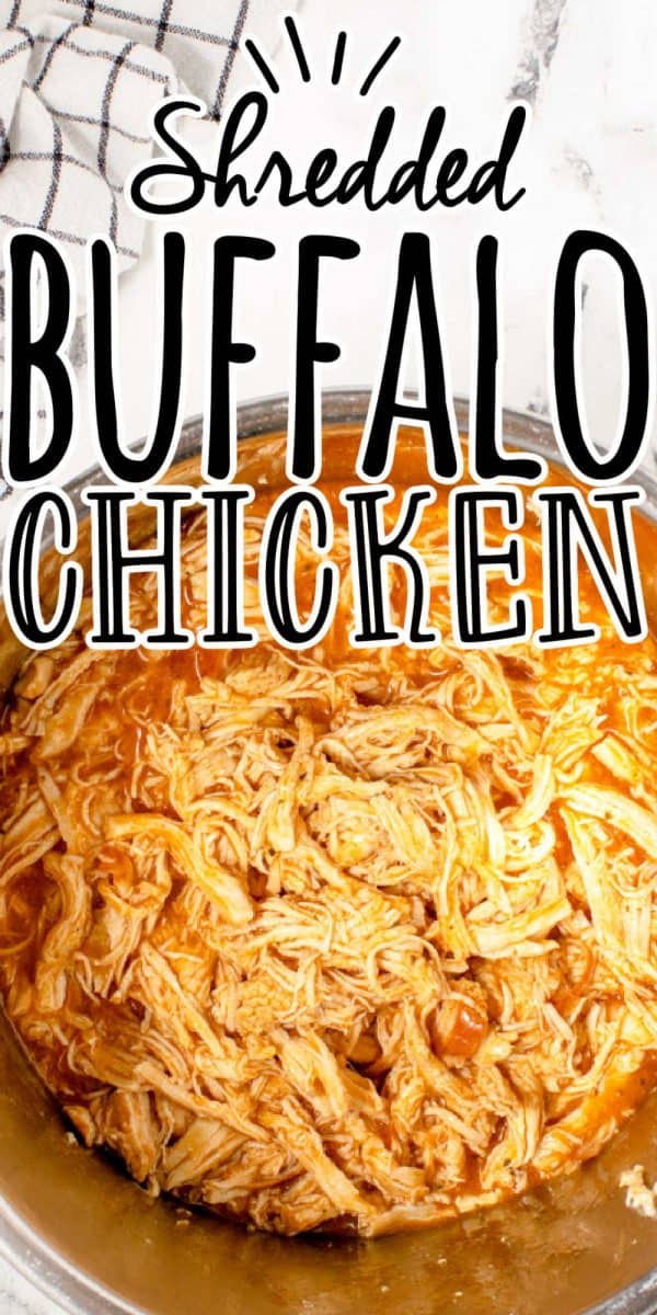 Shredded Buffalo Chicken Sandwiches (Instant Pot & Slow Cooker)