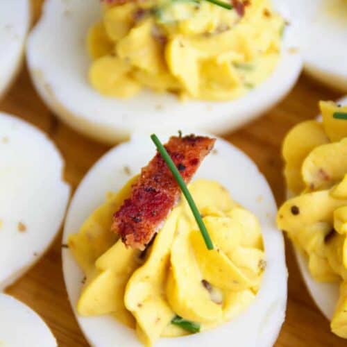 Bacon Deviled Eggs How To Make Deviled Eggs With Bacon 9220