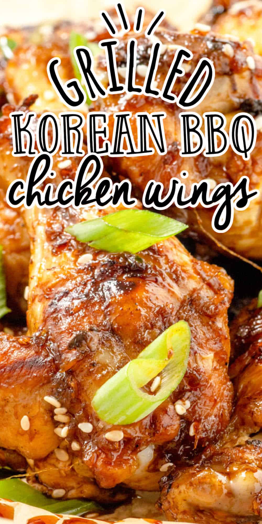 Korean BBQ Grilled Wings Recipe (Easy Grilled wings)