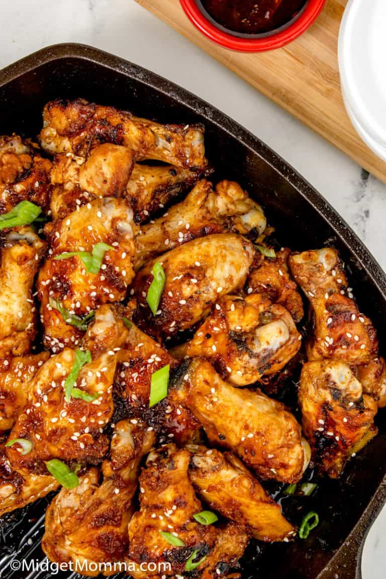 Korean BBQ Grilled Wings Recipe (Easy Grilled wings)