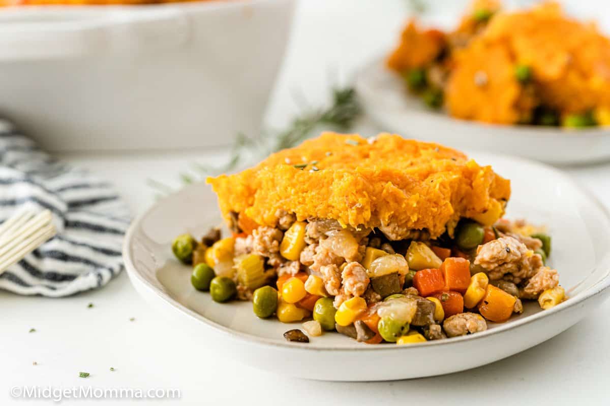 Sweet Potato Turkey Shepherd's Pie