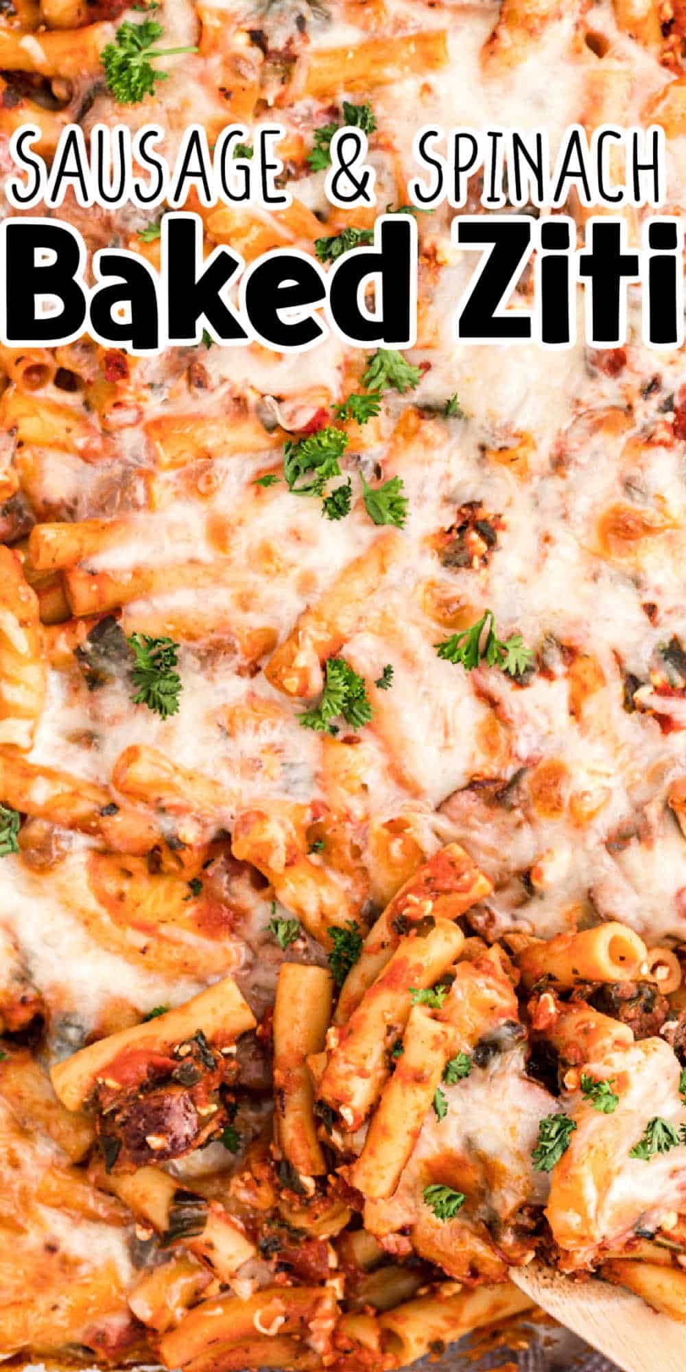 Sausage And Spinach Baked Ziti Recipe 0607