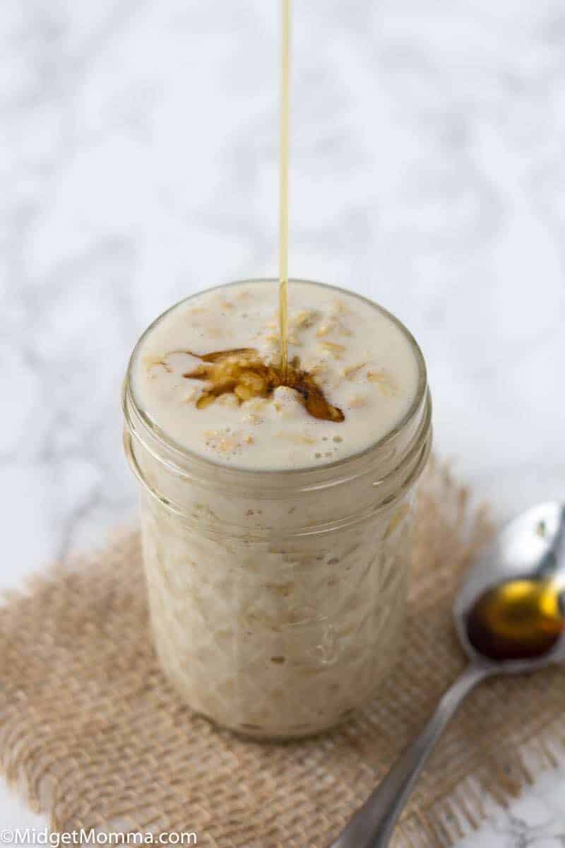 Overnight Oatmeal in a Jar - The Dinner-Mom