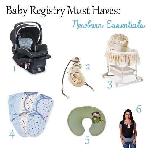 must needs for new baby