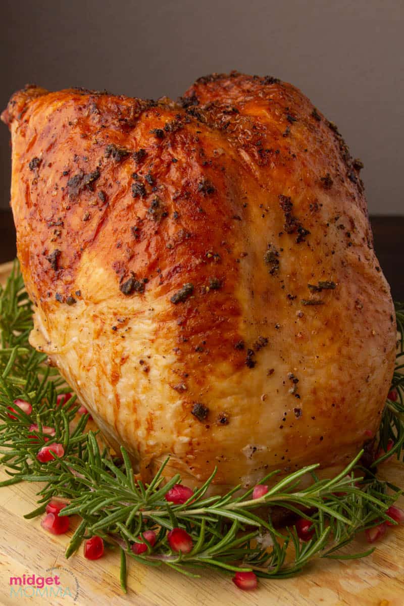 Easy Oven Roasted Turkey Breast • MidgetMomma