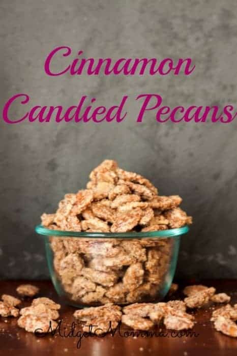 Cinnamon Candied Pecans