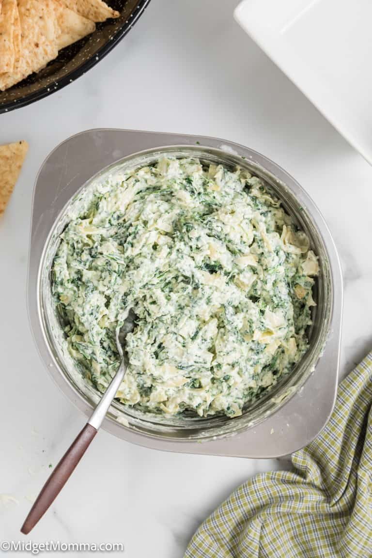 Creamy Cold Spinach Artichoke Dip Recipe