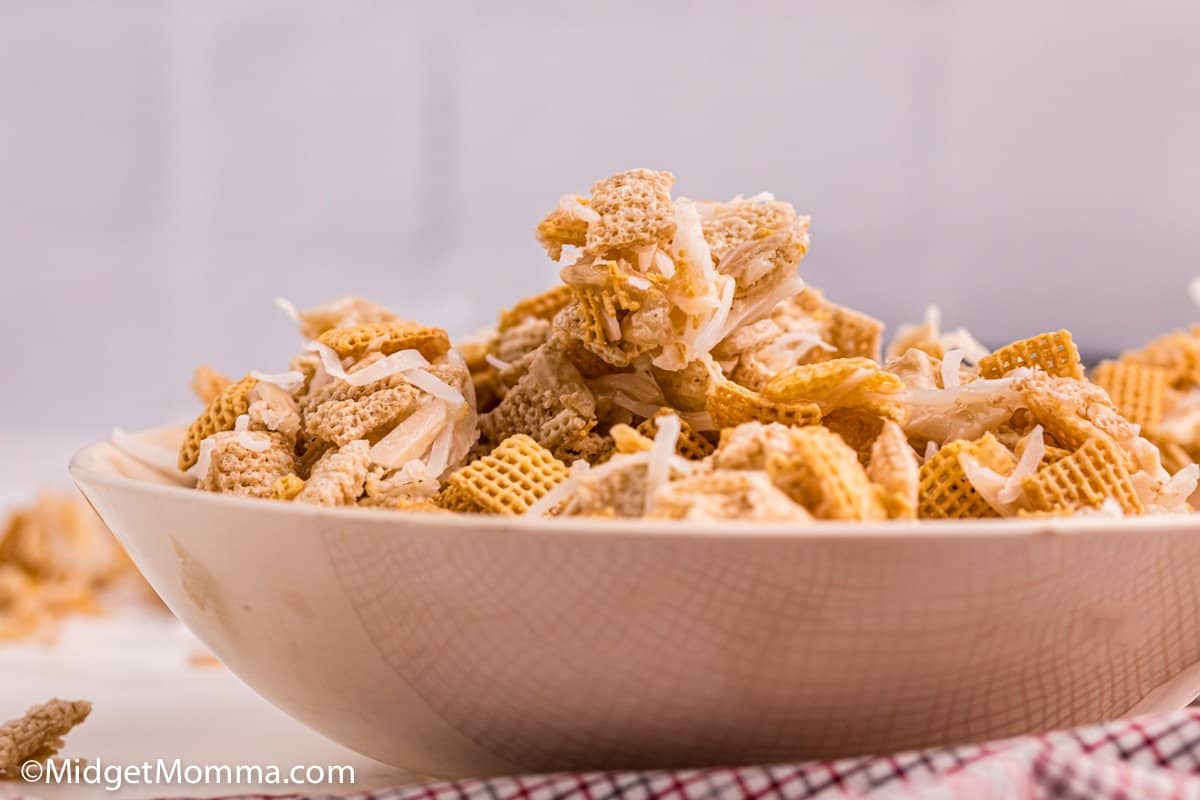 Sticky Sweet and Salty Christmas Chex Mix