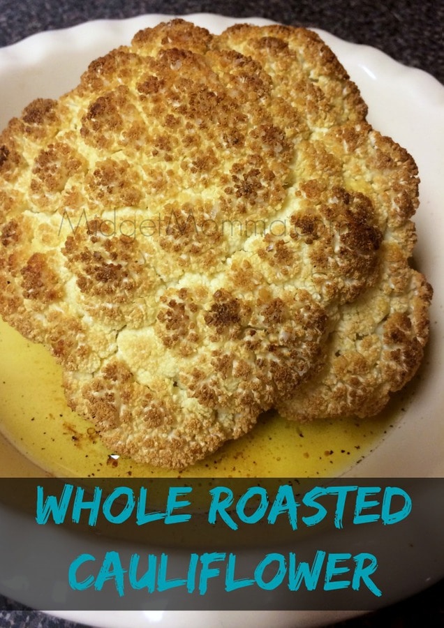 Whole Roasted Cauliflower • MidgetMomma