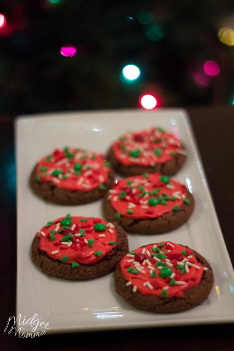 Easy Chocolate Cake Mix Cookies • MidgetMomma