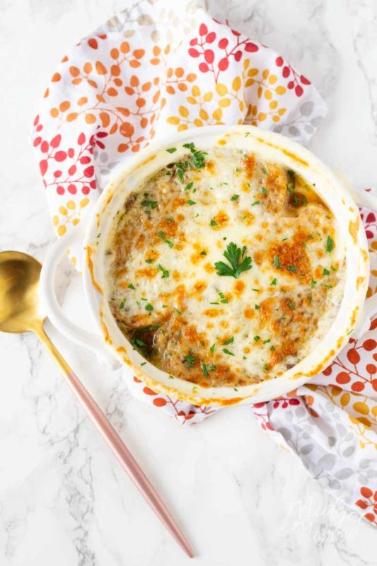 Restaurant Style & Easy to make French Onion Soup Recipe