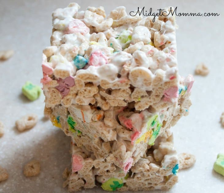 Lucky Charm Marshmallow Treats