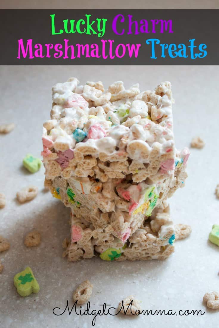 Lucky Charm Marshmallow Treats