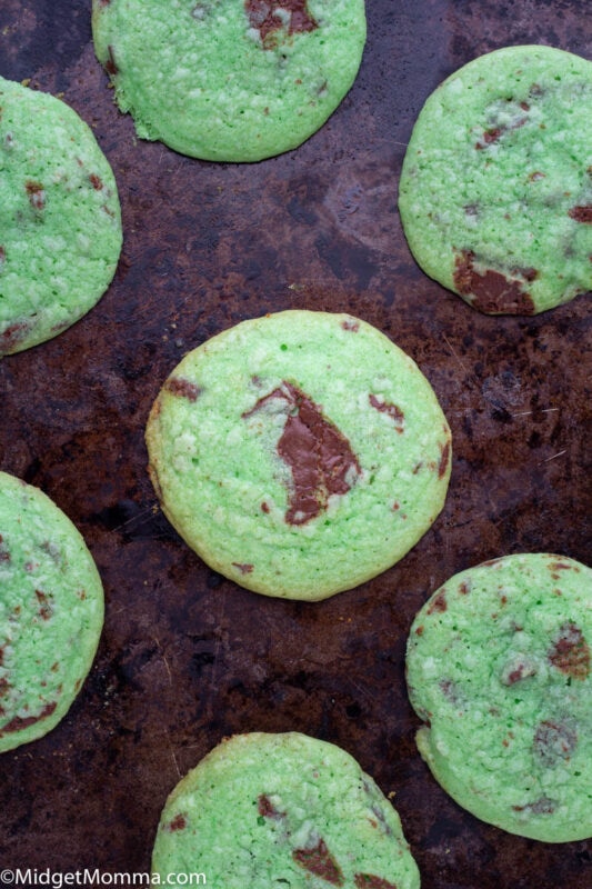 st patrick day andes mint cupcakes