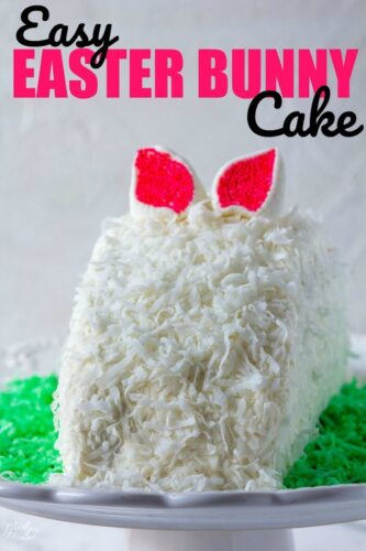 How to Make an Easter Bunny Cake • MidgetMomma