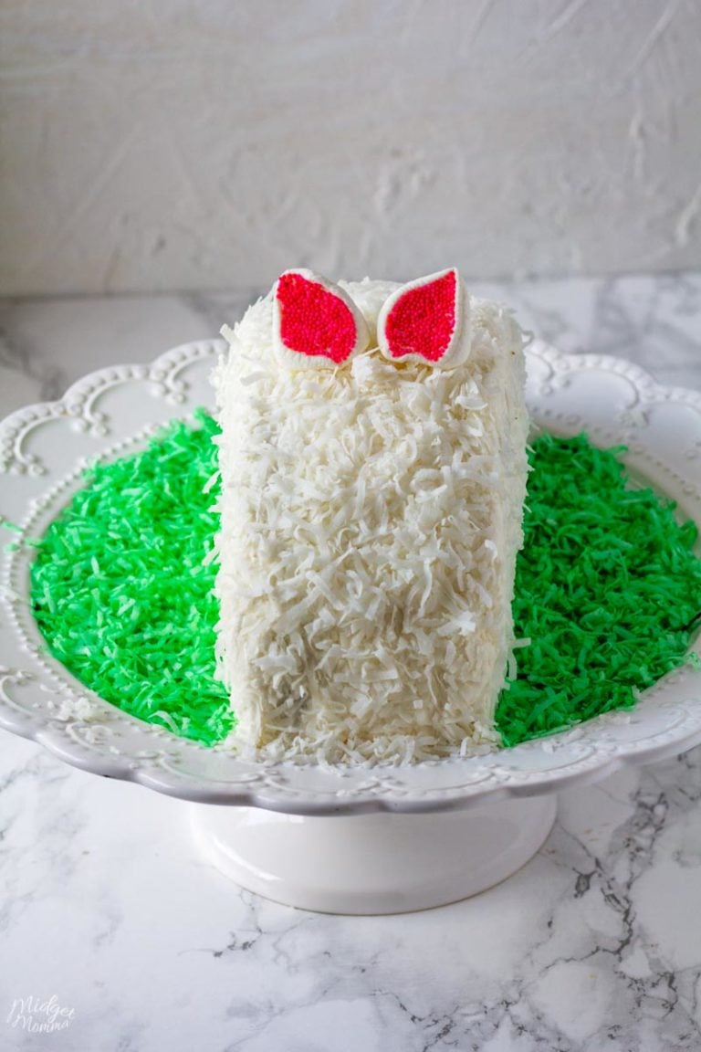 How to Make an Easter Bunny Cake • MidgetMomma