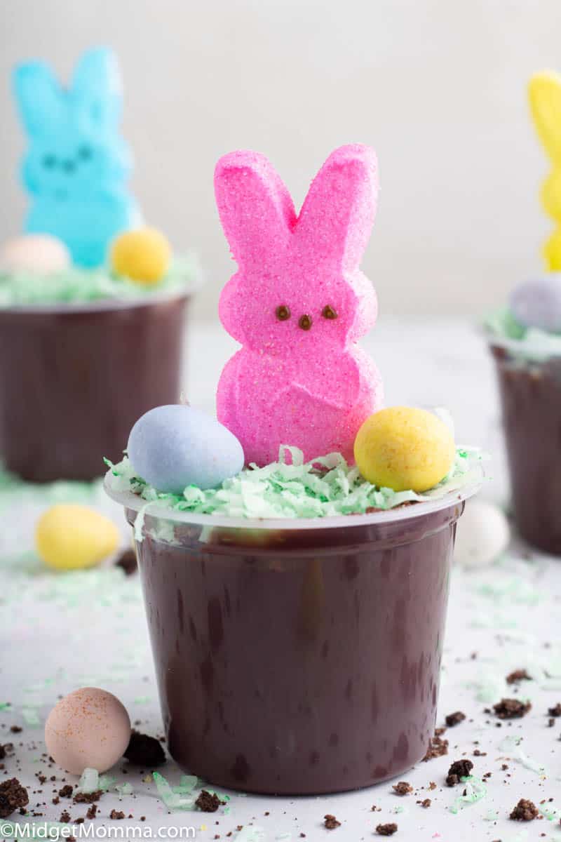 Easter Bunny Dirt Cups Easter Treats Easter Egg Hunt Easter Eggs ...