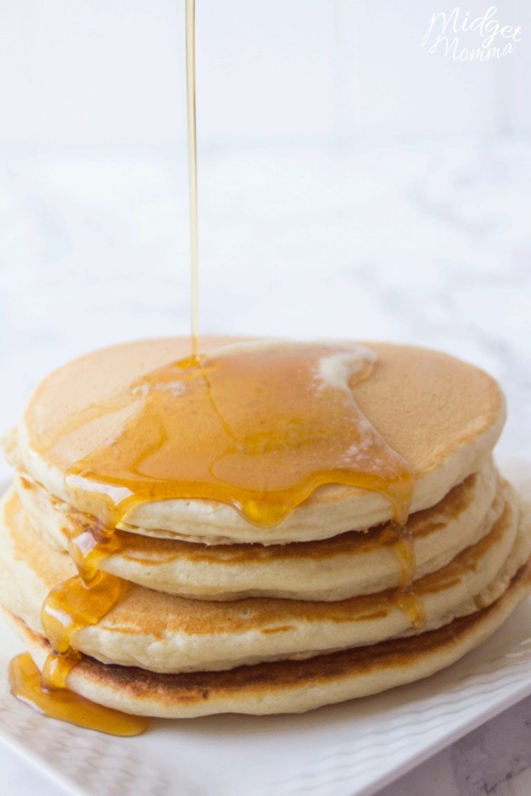 How to Make Homemade Pancakes with Homemade Pancake Mix