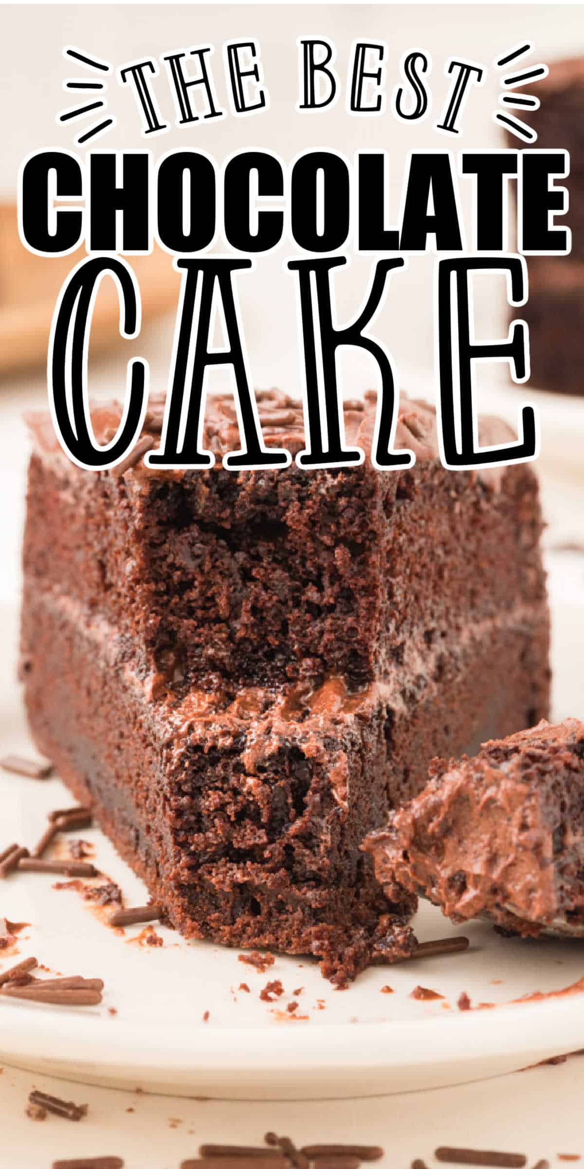 The Best Homemade Chocolate Cake Recipe