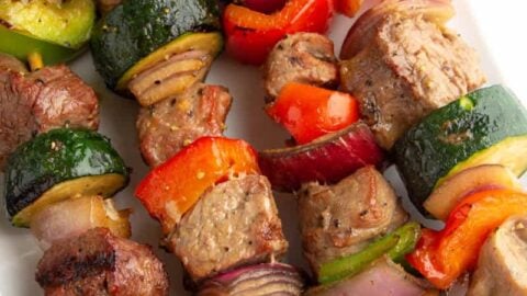 Grilled steak kebabs is skewered food that is fun to eat, Lifestyles