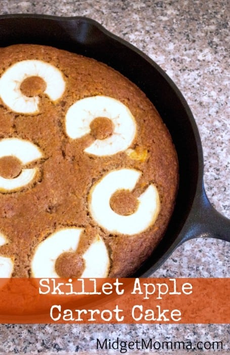 Skillet Apple Carrot Cake Easy Fall Dessert